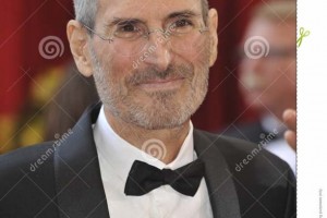 Marca de agua sobreimpresa en una foto de Steve Jobs del archivo Dreamstime con referencia: 26217806